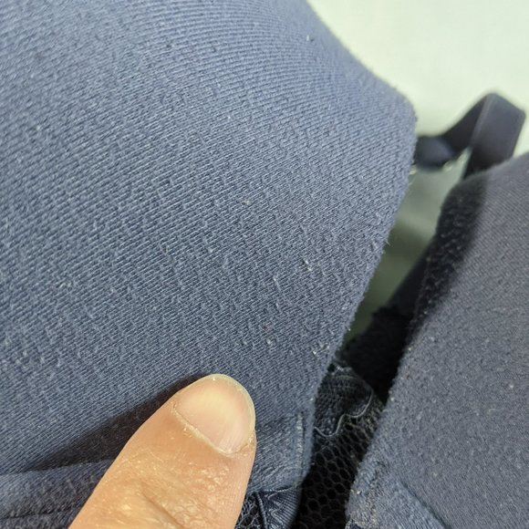 Victoria Secret 34C Body By Victoria lined Demi blue w/front close & lace! GUC! - Picture 15 of 16